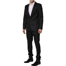 Dark Gray MARTINI 2 Pc Single Breasted Suit