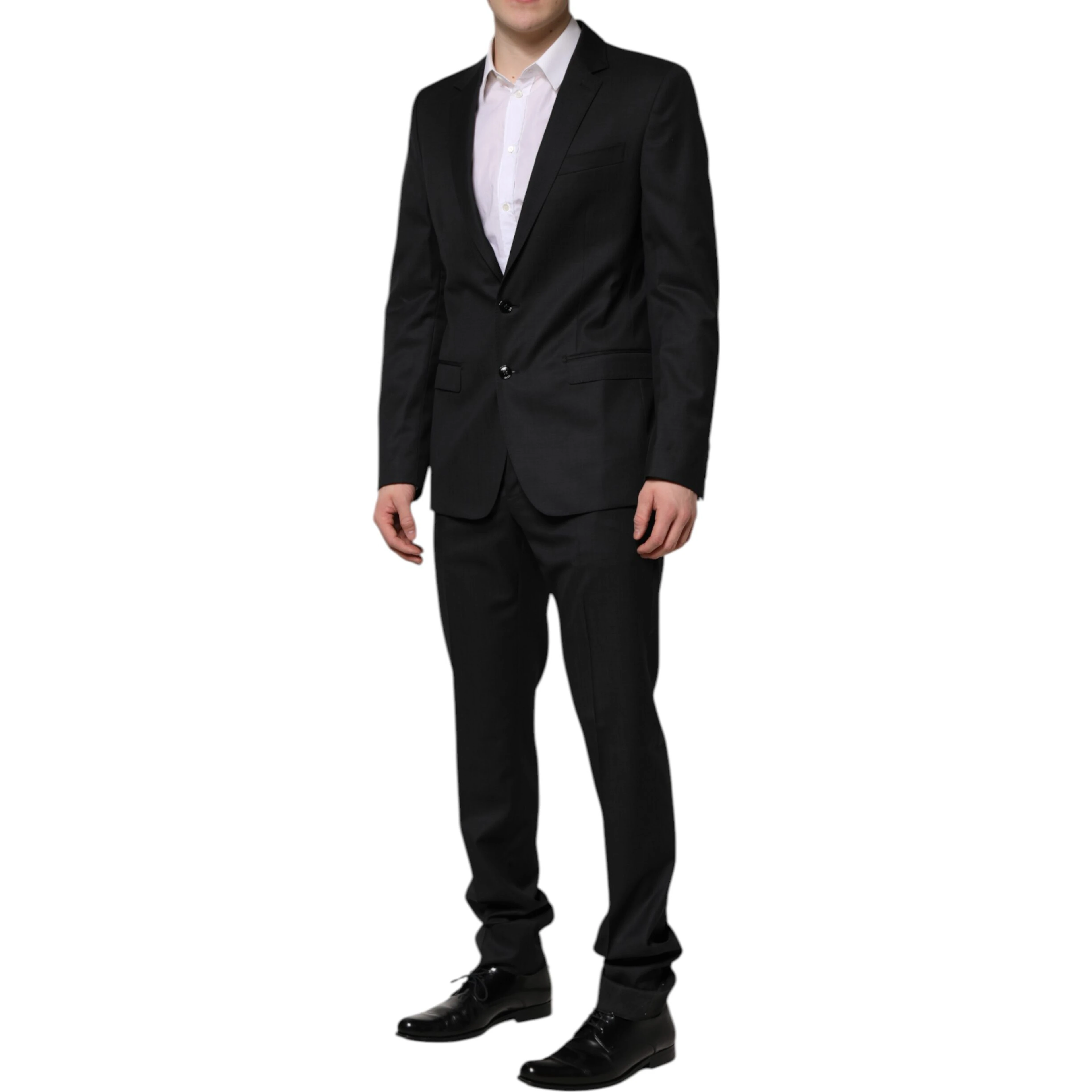 Dark Gray MARTINI 2 Pc Single Breasted Suit