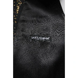 Black Lurex Dress Formal Men Waistcoat Vest