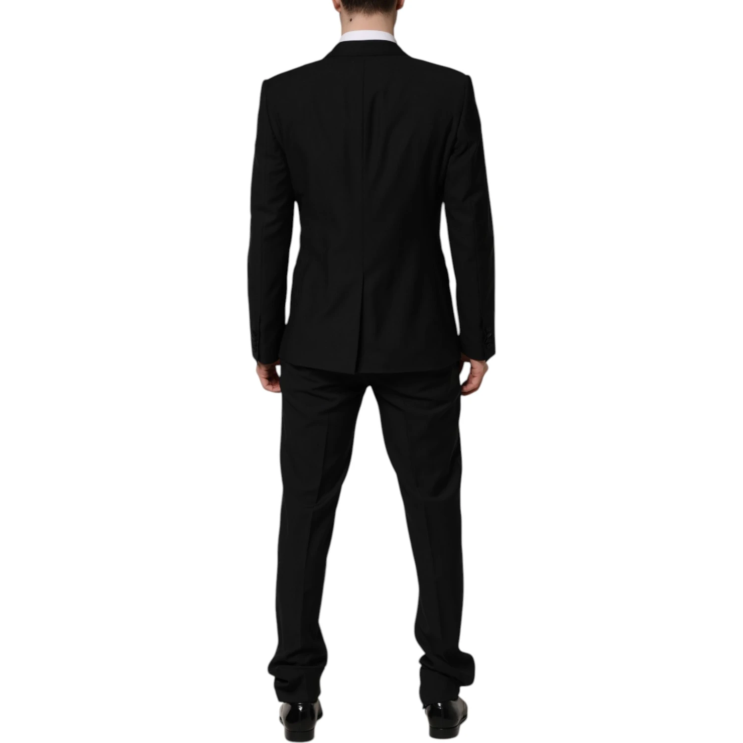 Black MARTINI Crystal Embellished 3 Pc Suit