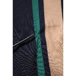 Multicolor Stripes Crew Neck Pullover Sweater