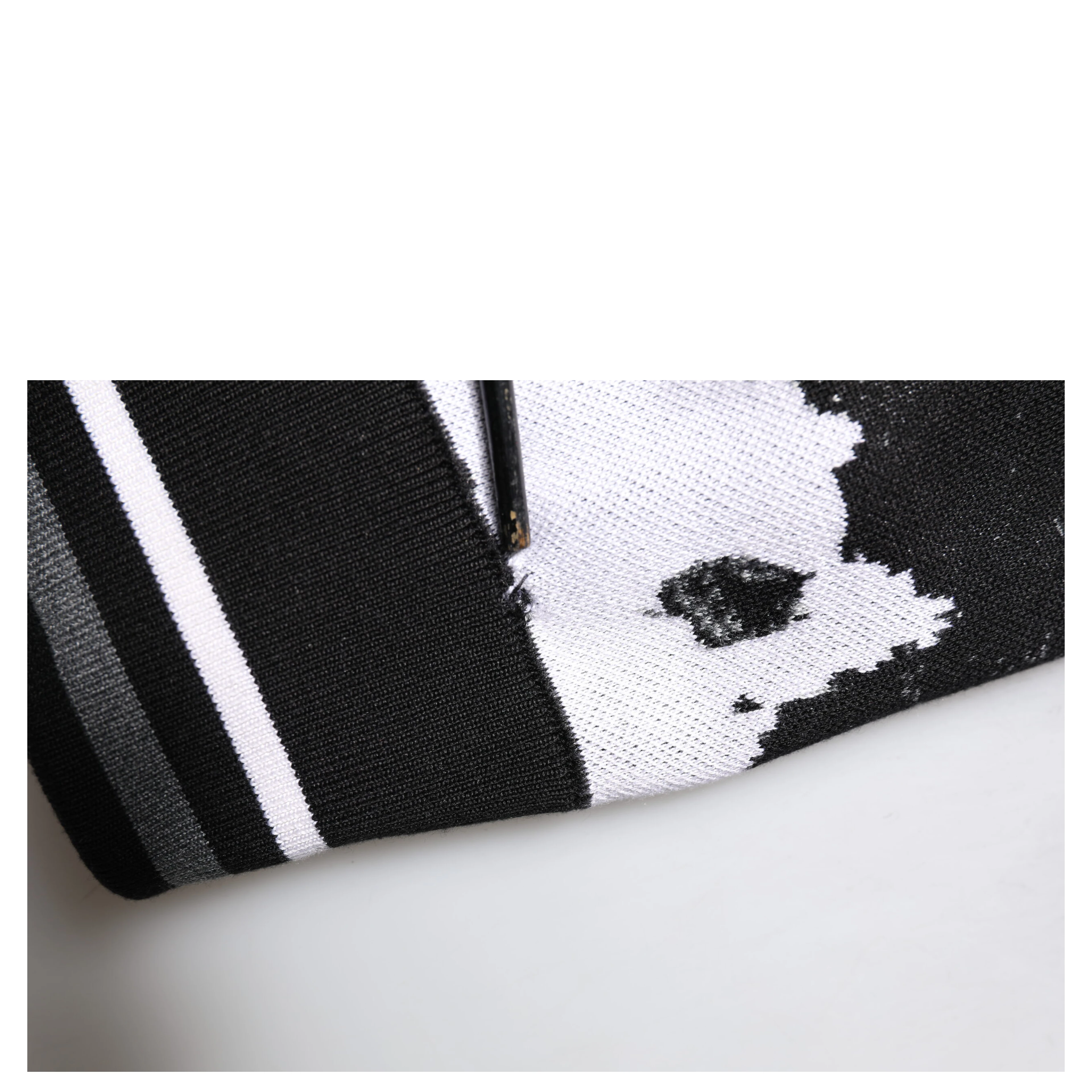 Multicolor Logo Crew Neck Pullover Sweater