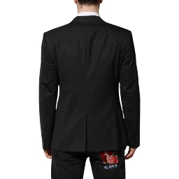 Dark Gray MARTINI Single Breasted Jacket