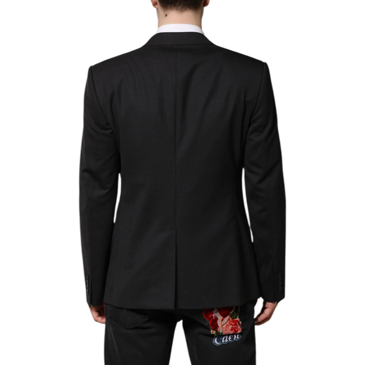 Dark Gray MARTINI Single Breasted Jacket