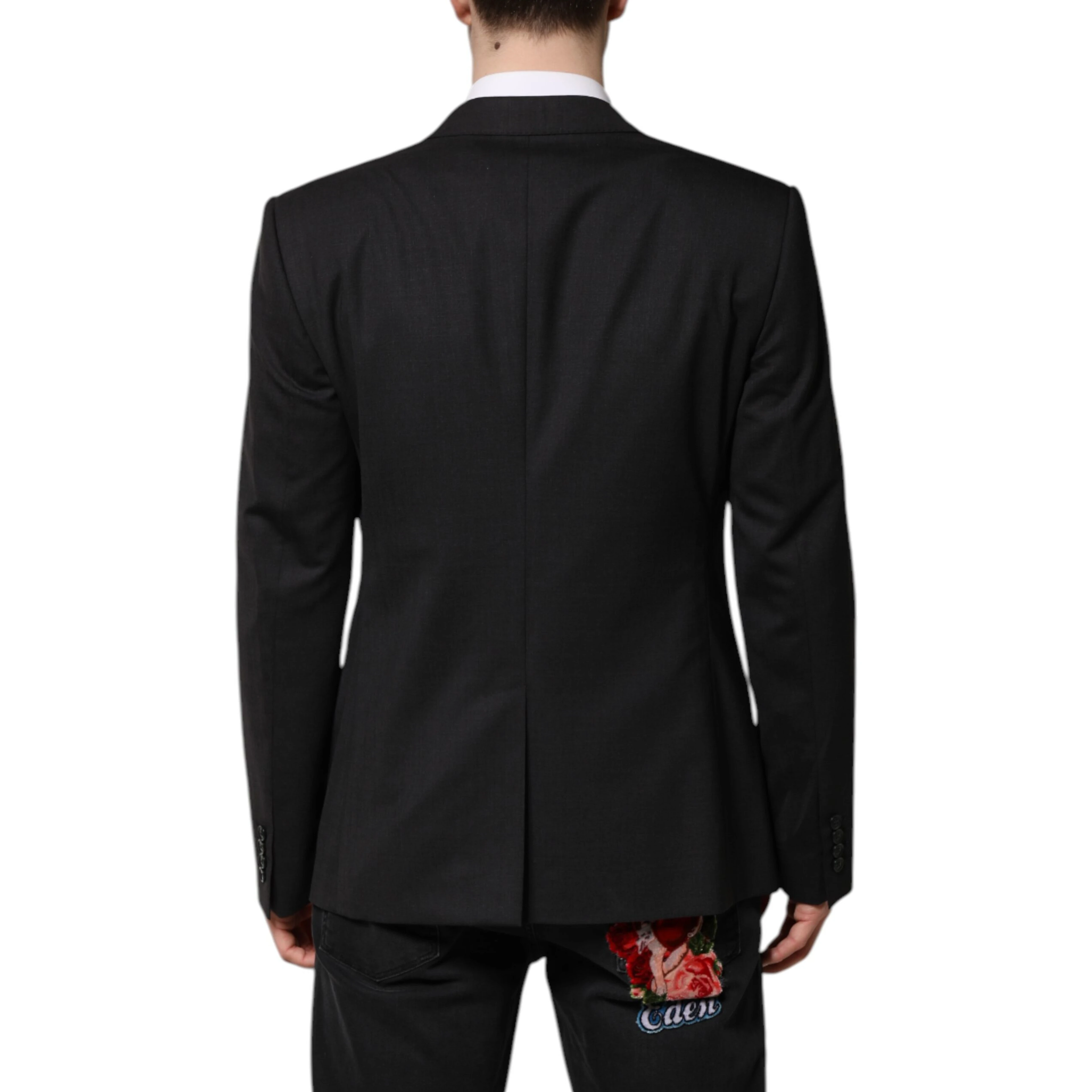 Dark Gray MARTINI Single Breasted Jacket