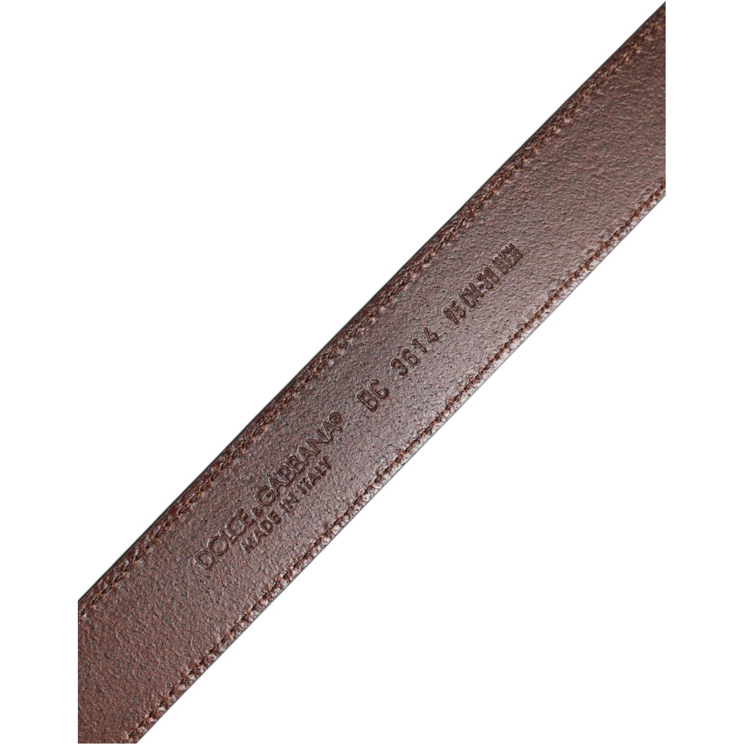Green Classic Leather Metal Buckle Belt
