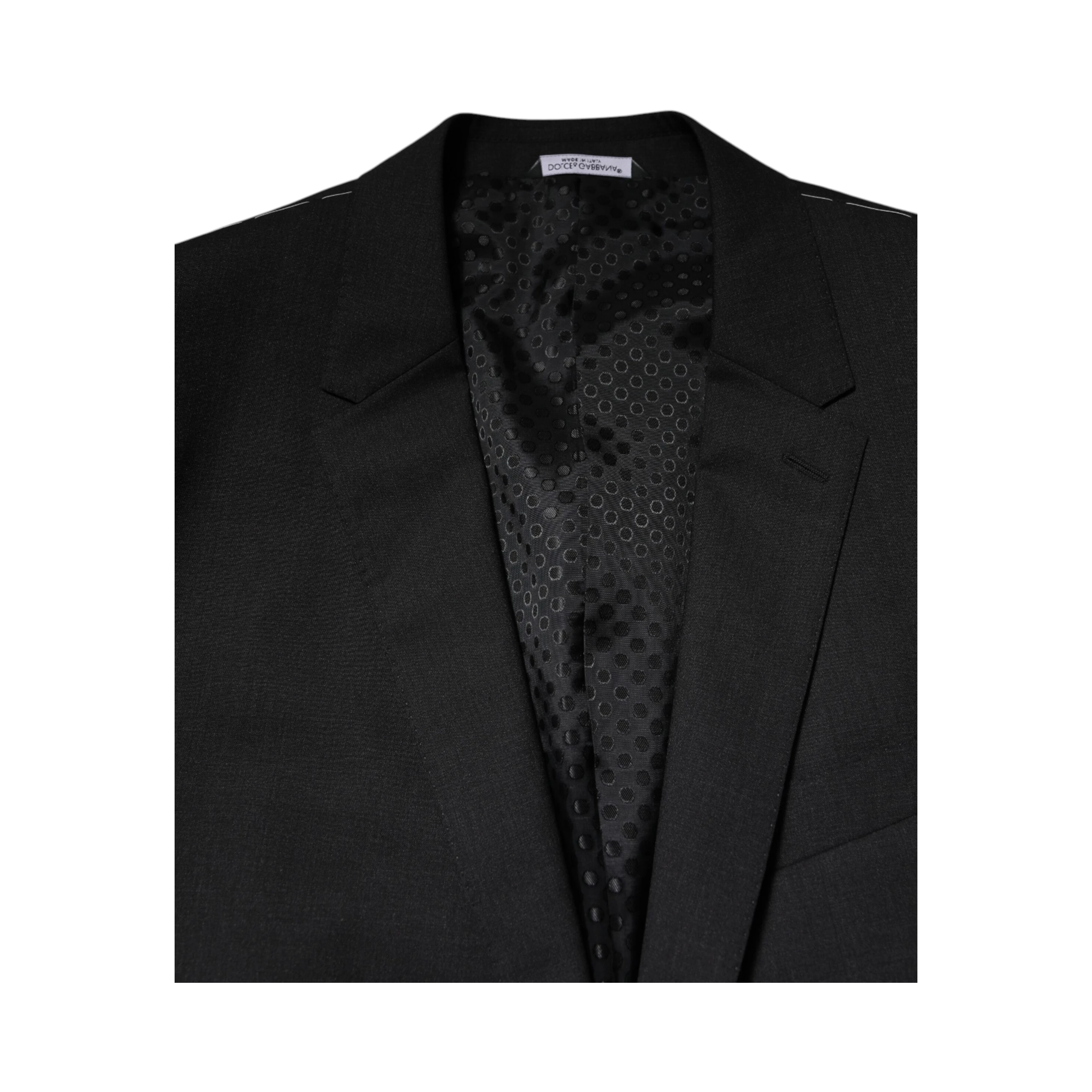 Dark Gray MARTINI Single Breasted Jacket