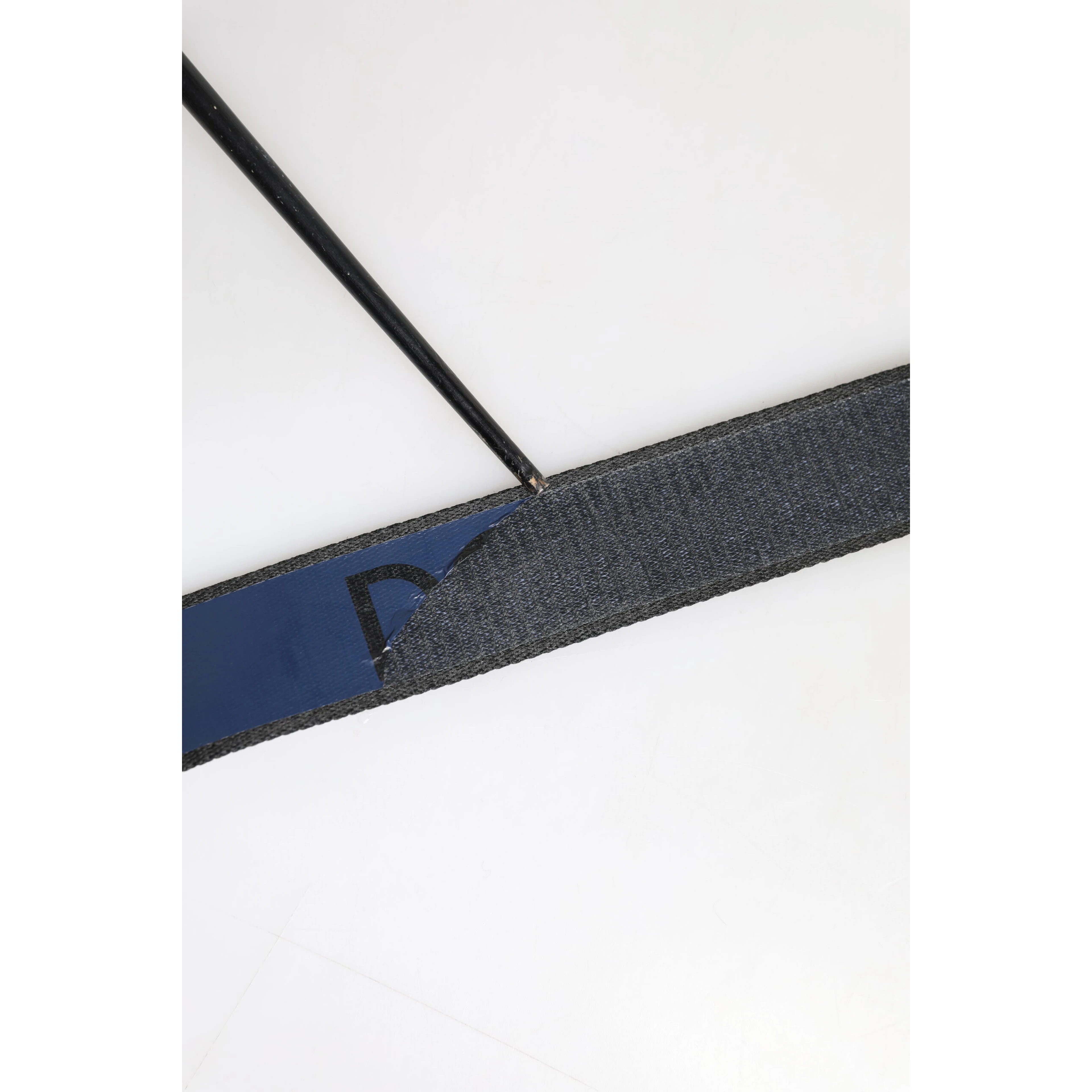 Black Blue DG Logo Silver Metal Buckle Belt