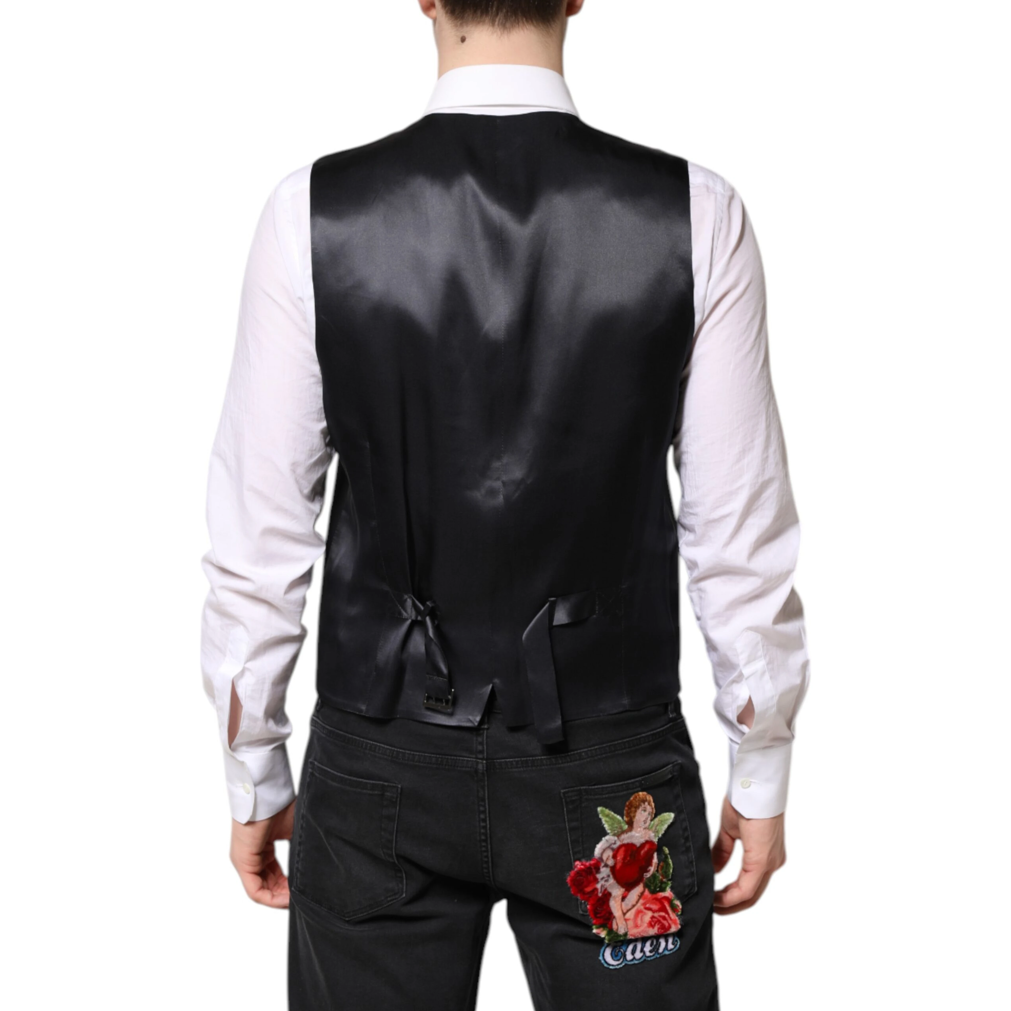 Dark Blue MARTINI Wool Suit 2 Piece Jacket