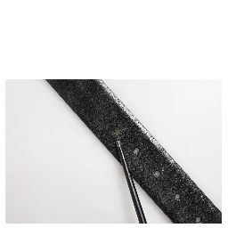Black Classic Leather Metal Buckle Belt