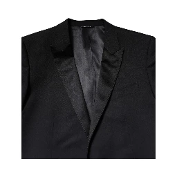 Dark Blue MARTINI Wool Suit 2 Piece Jacket