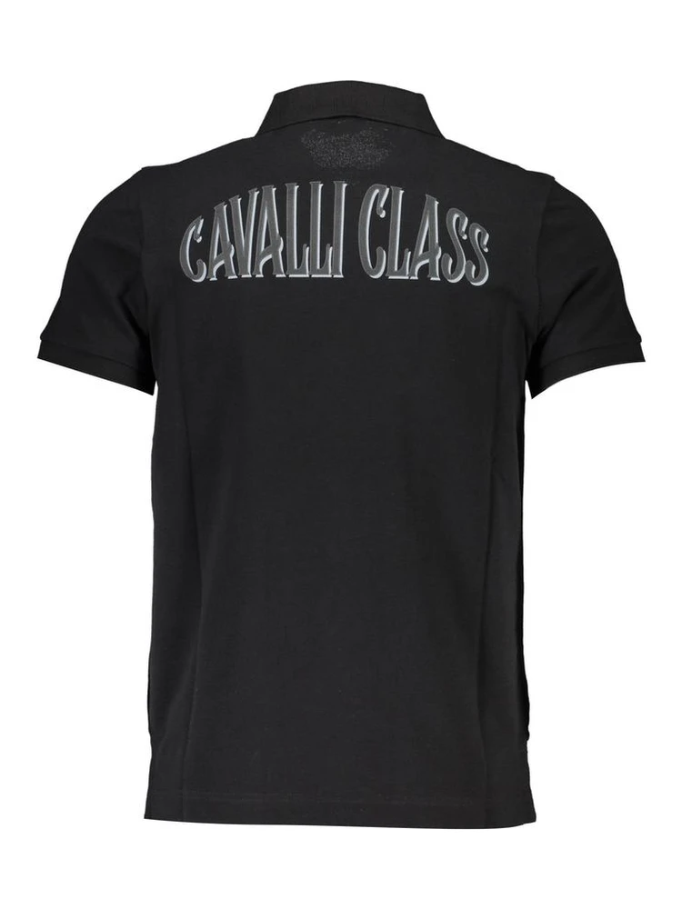 Black Cotton Men Polo Shirt alternative