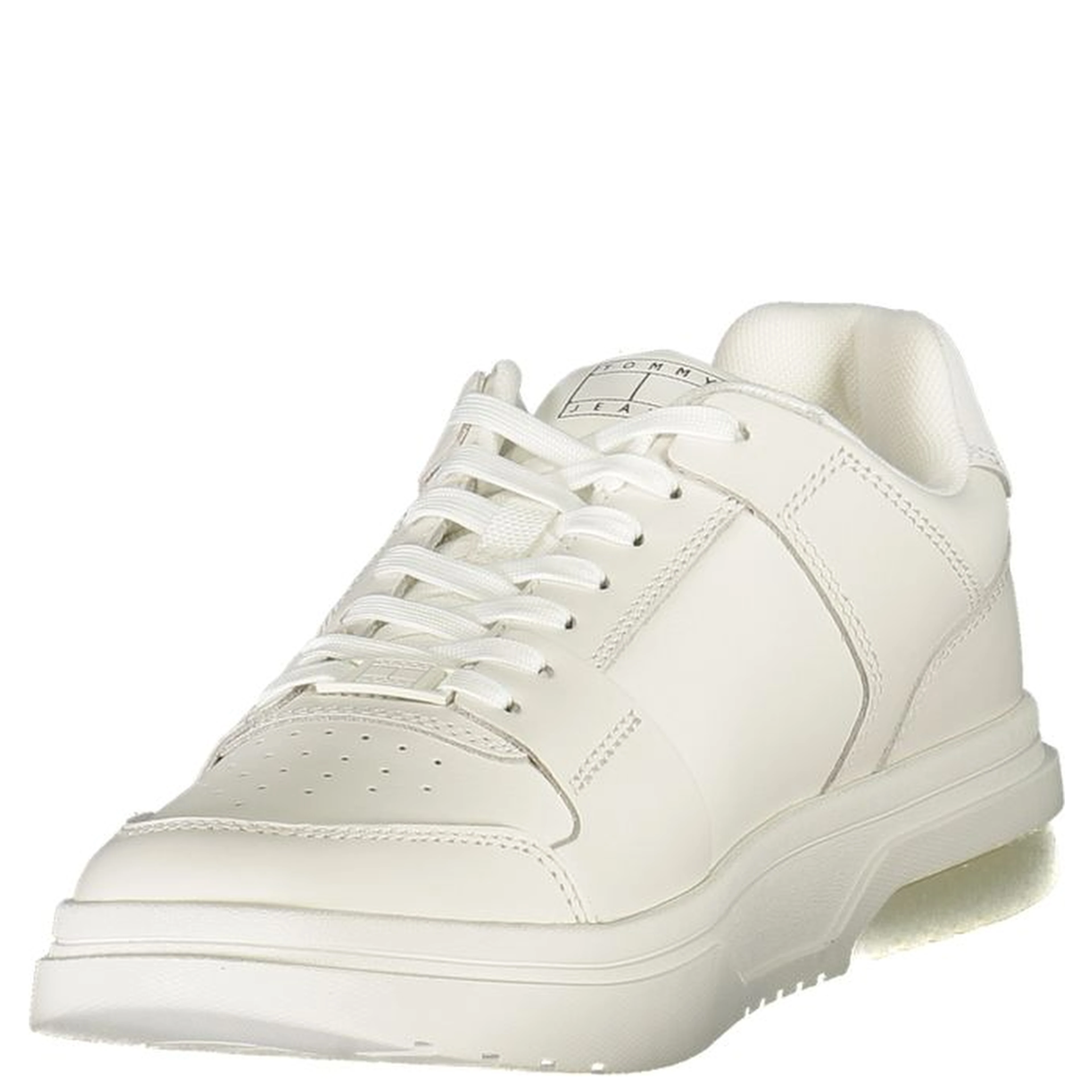 White Leather Men Sneaker