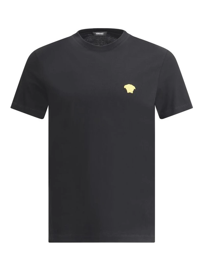 Black Cotton T-Shirt
