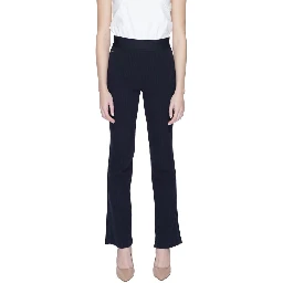 Blue Cotton Pant