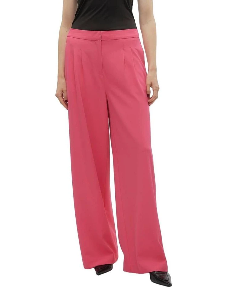 Pink Polyester Casual Pants alternative