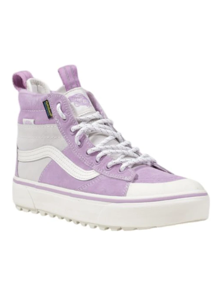 Purple Leather High Top Sneakers alternative