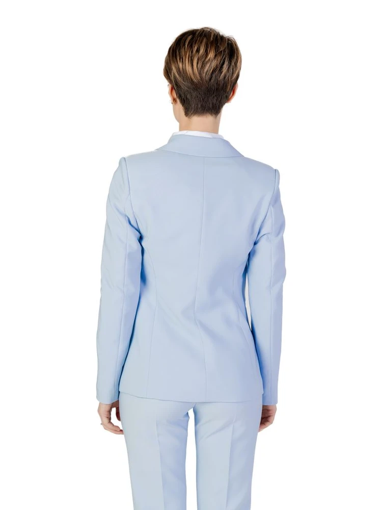 Blue Polyester Blazer alternative