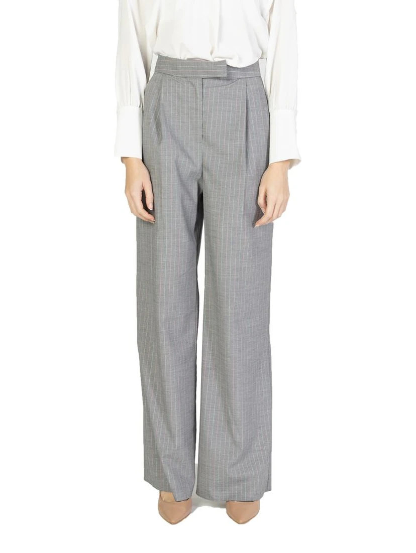 Multicolor Polyester Casual Pants