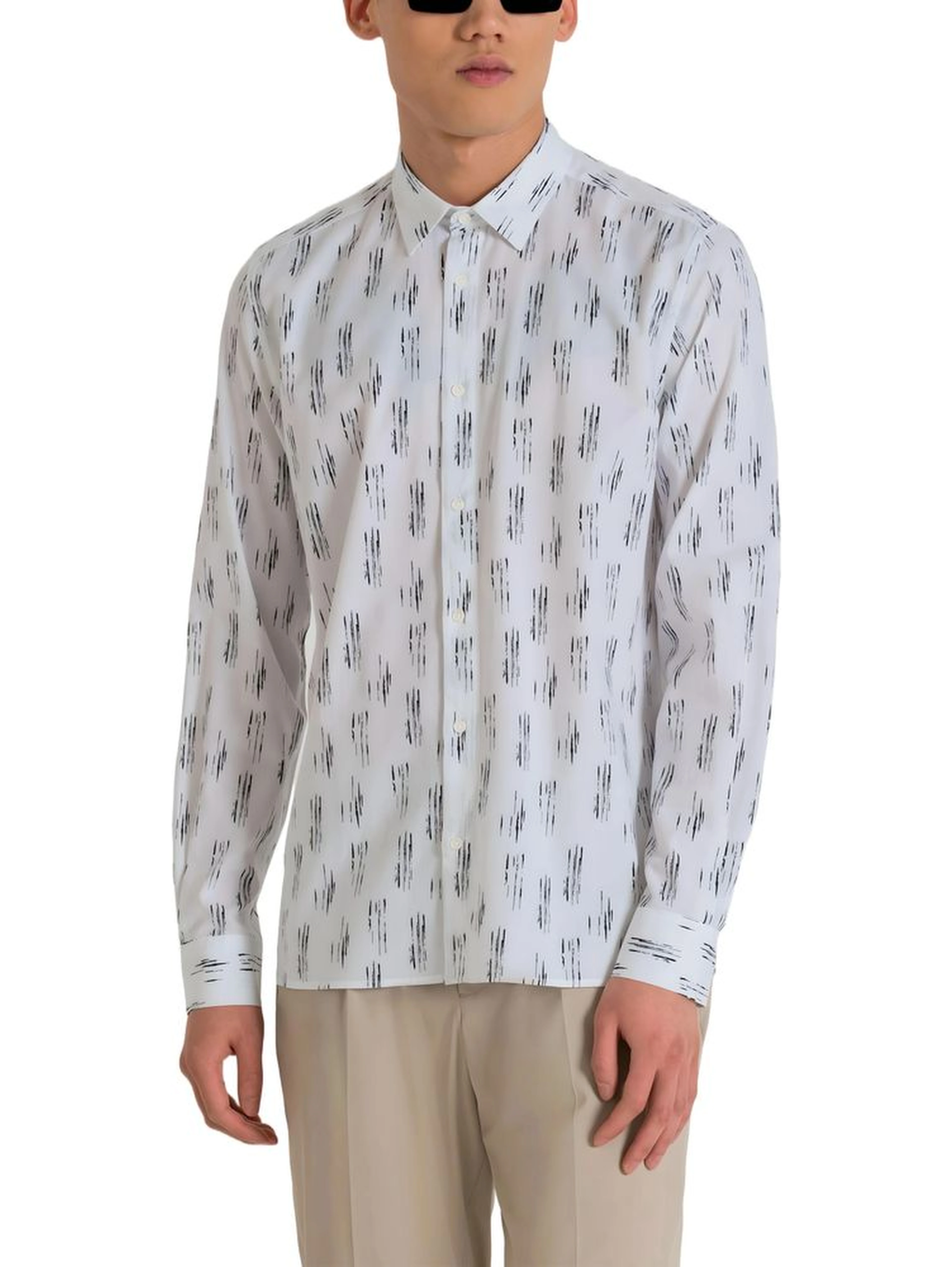 White Viscose Shirt