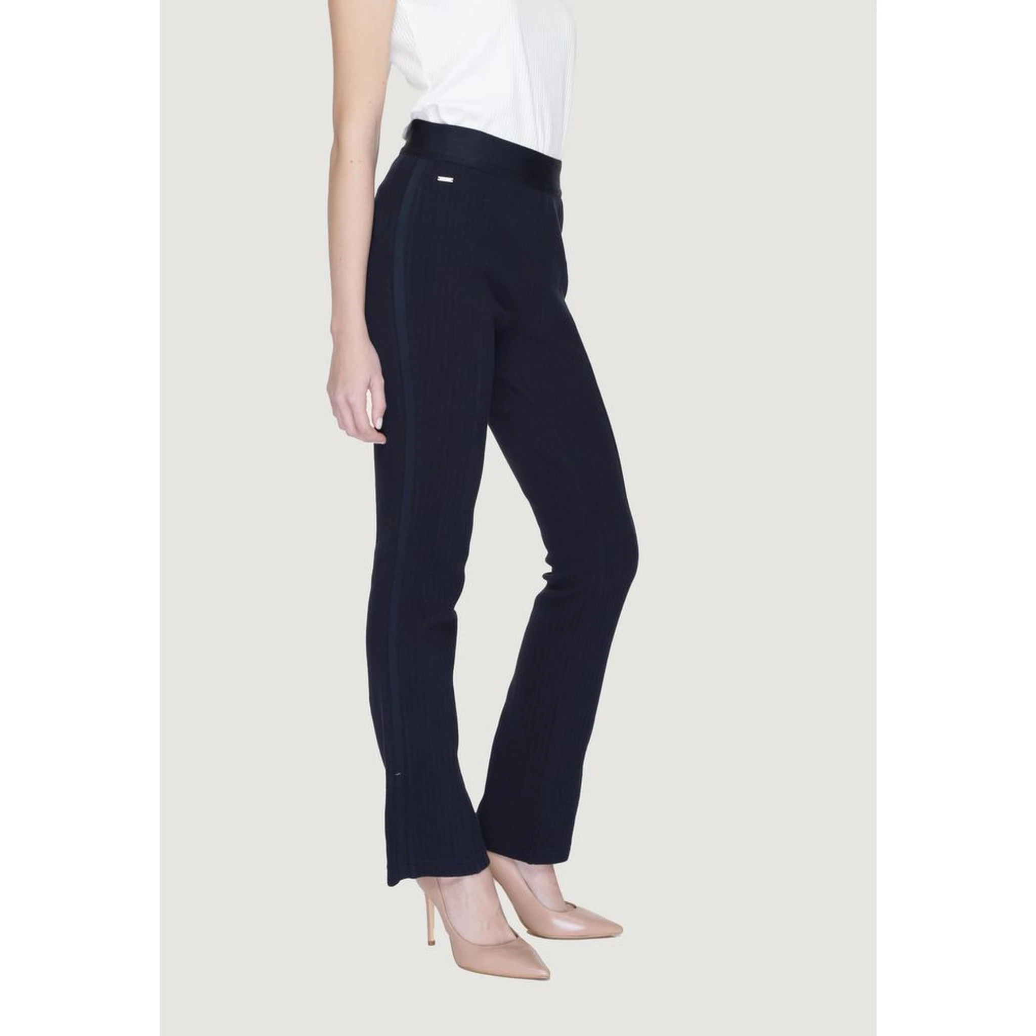 Blue Cotton Pant