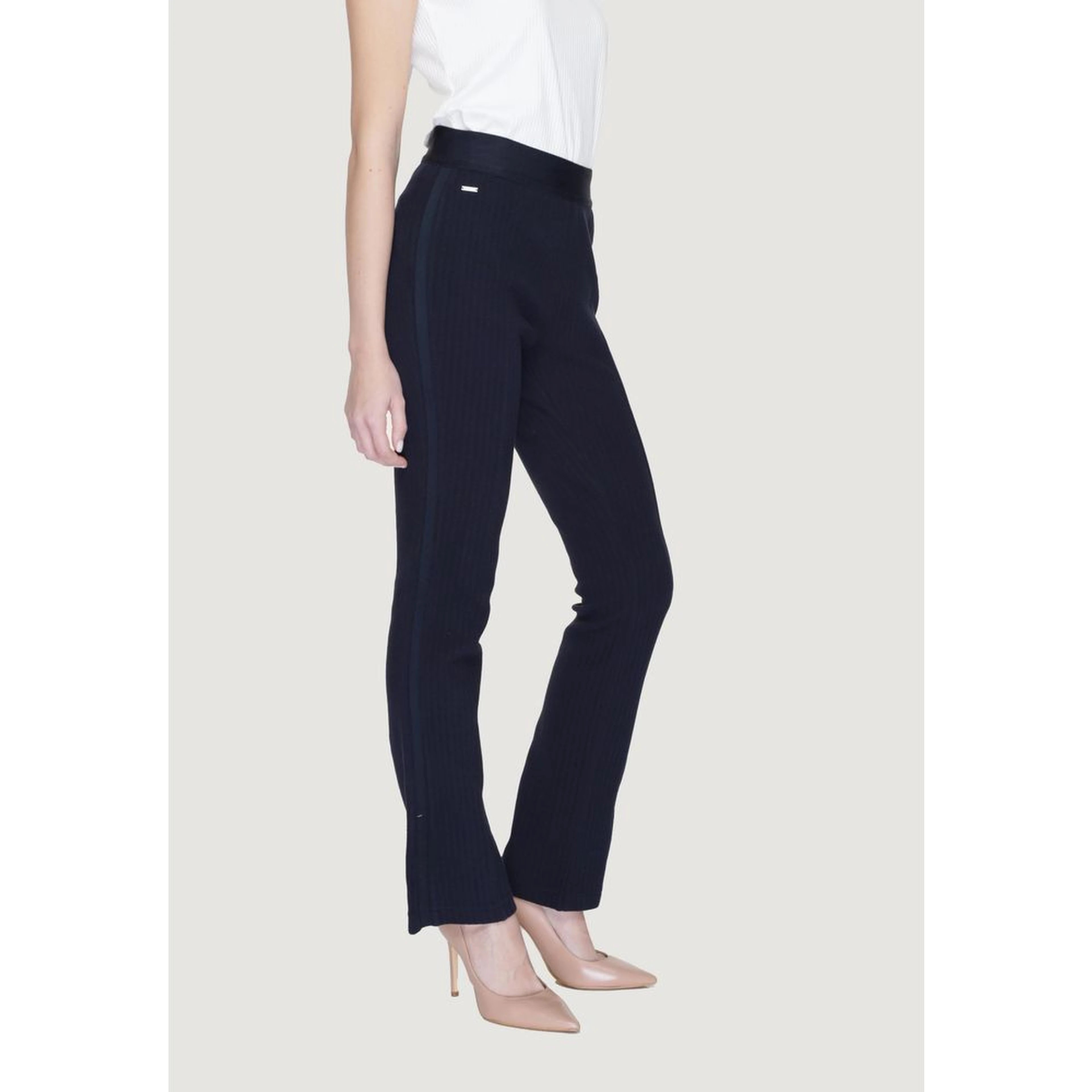 Blue Cotton Pant