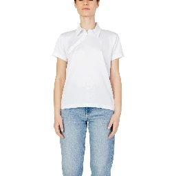 White Polyester T-Shirt