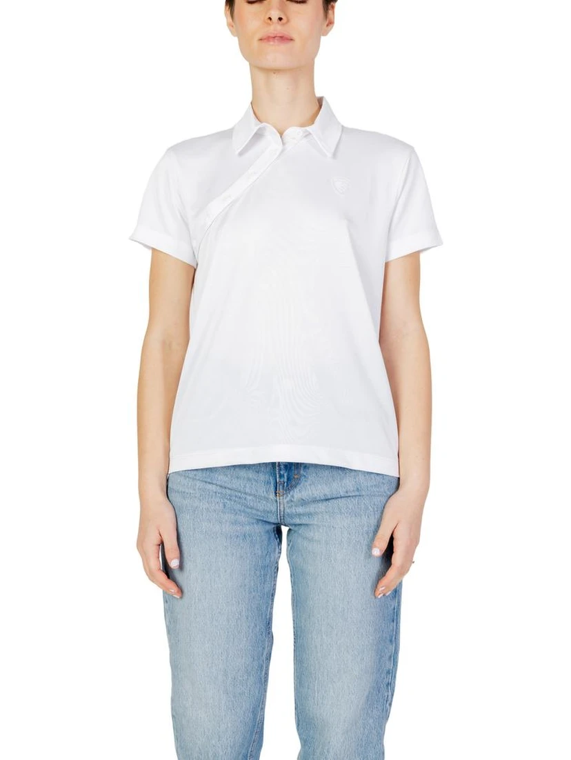 White Polyester T-Shirt