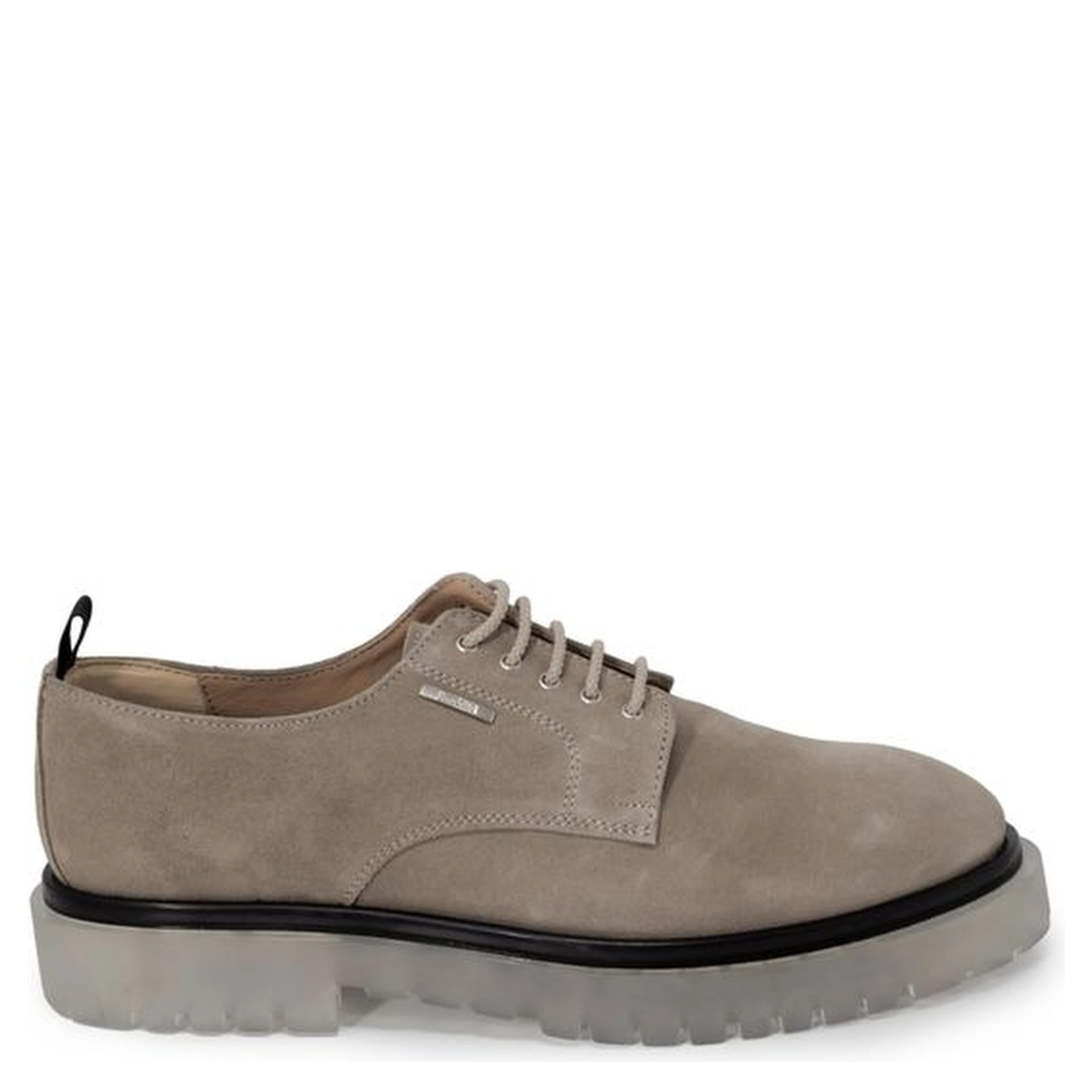 Beige Polyethylene Oxfords And Derbies