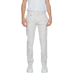 Beige Cotton Pant