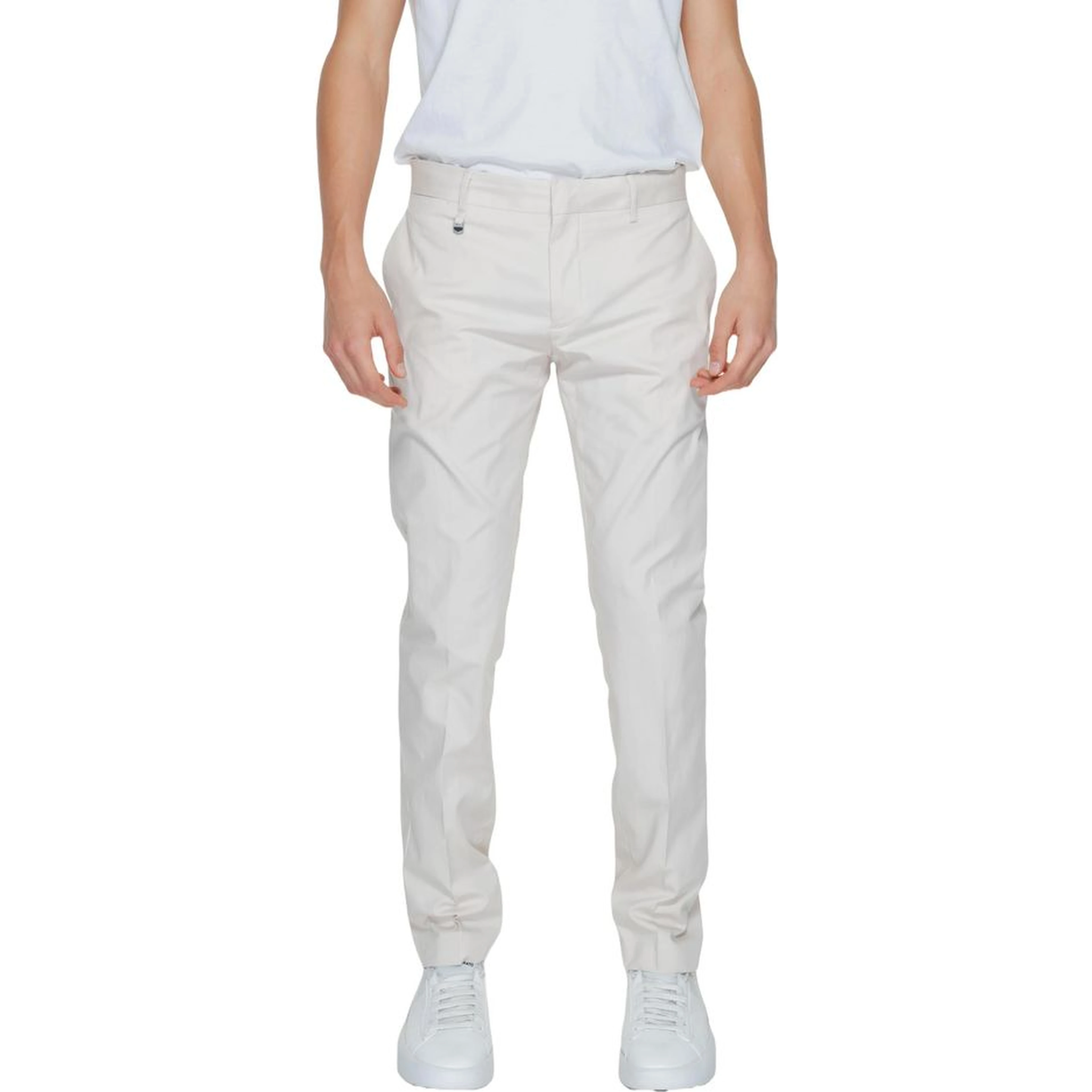Beige Cotton Pant