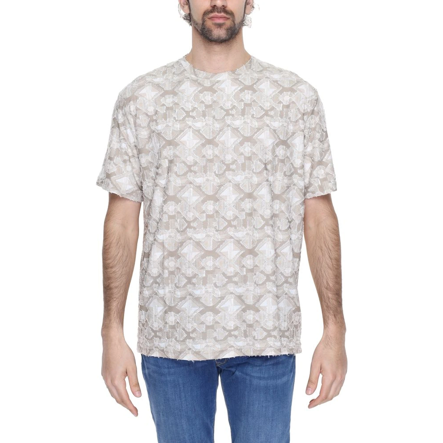Beige Polyester Sportswear