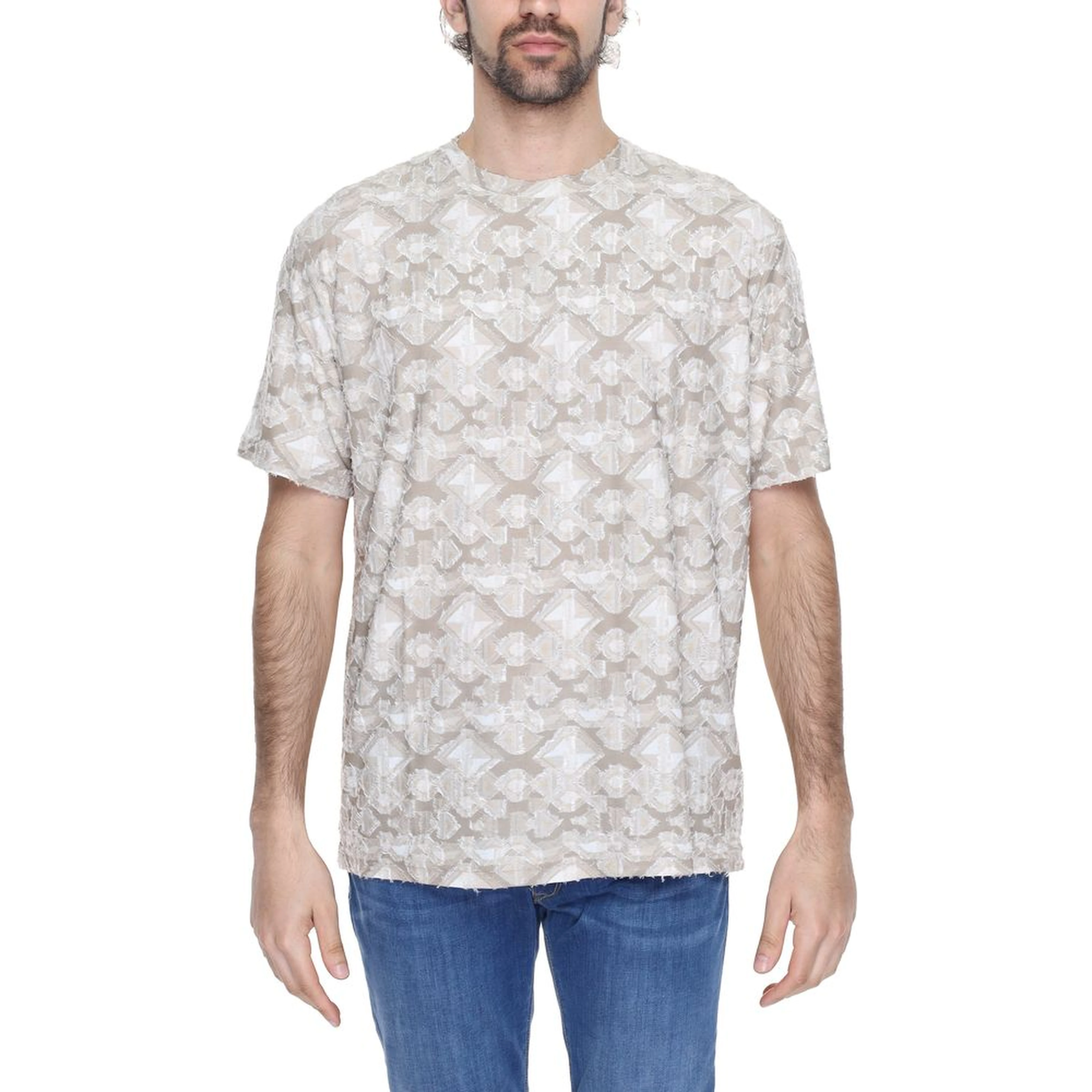 Beige Polyester Sportswear