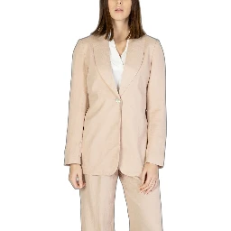 Pink Viscose Blazer