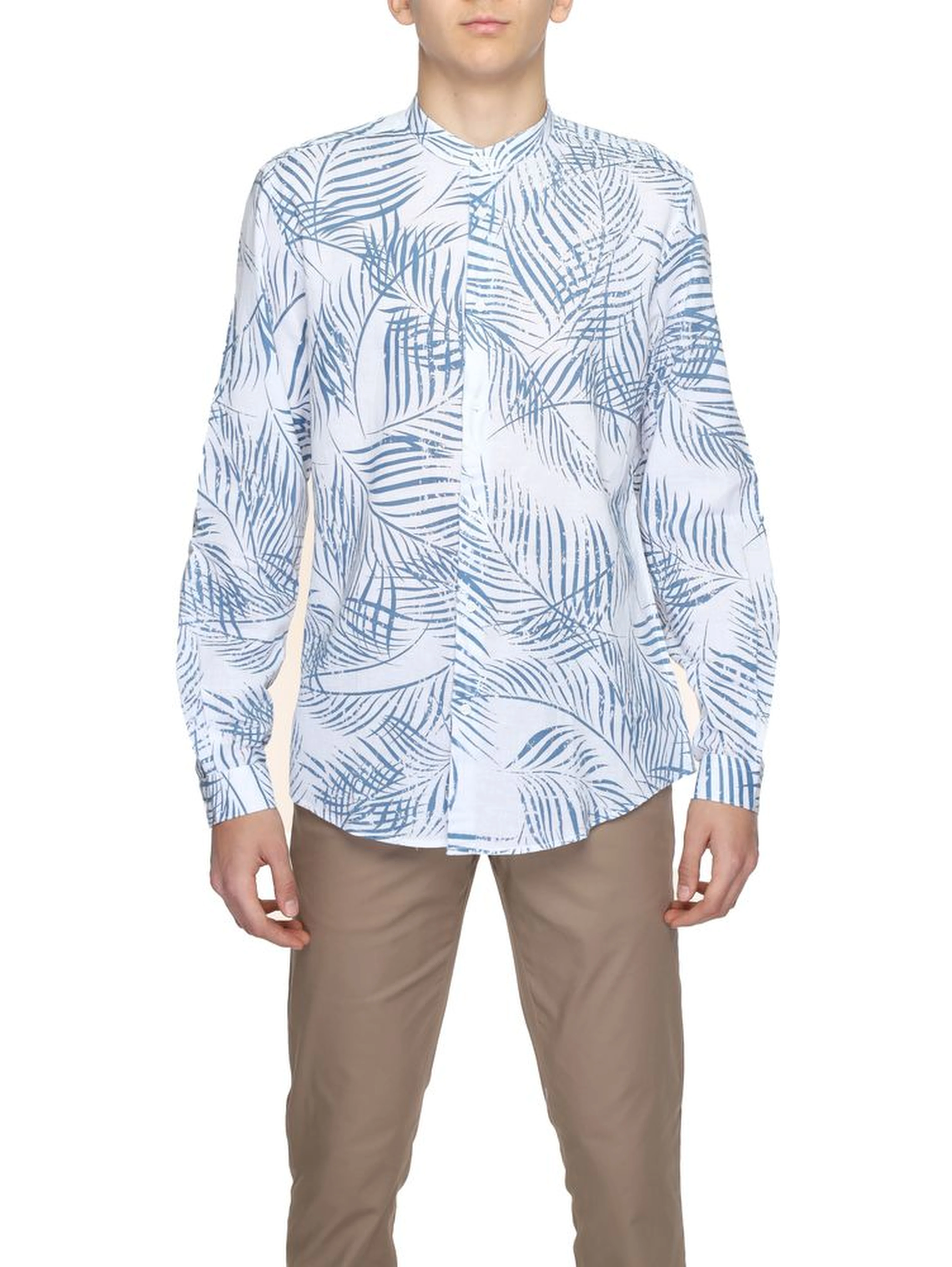 Blue Cotton Shirt