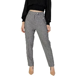 Black Polyester Pants