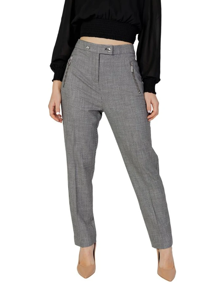 Black Polyester Pants