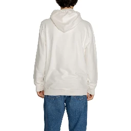 White Cotton Hoodie