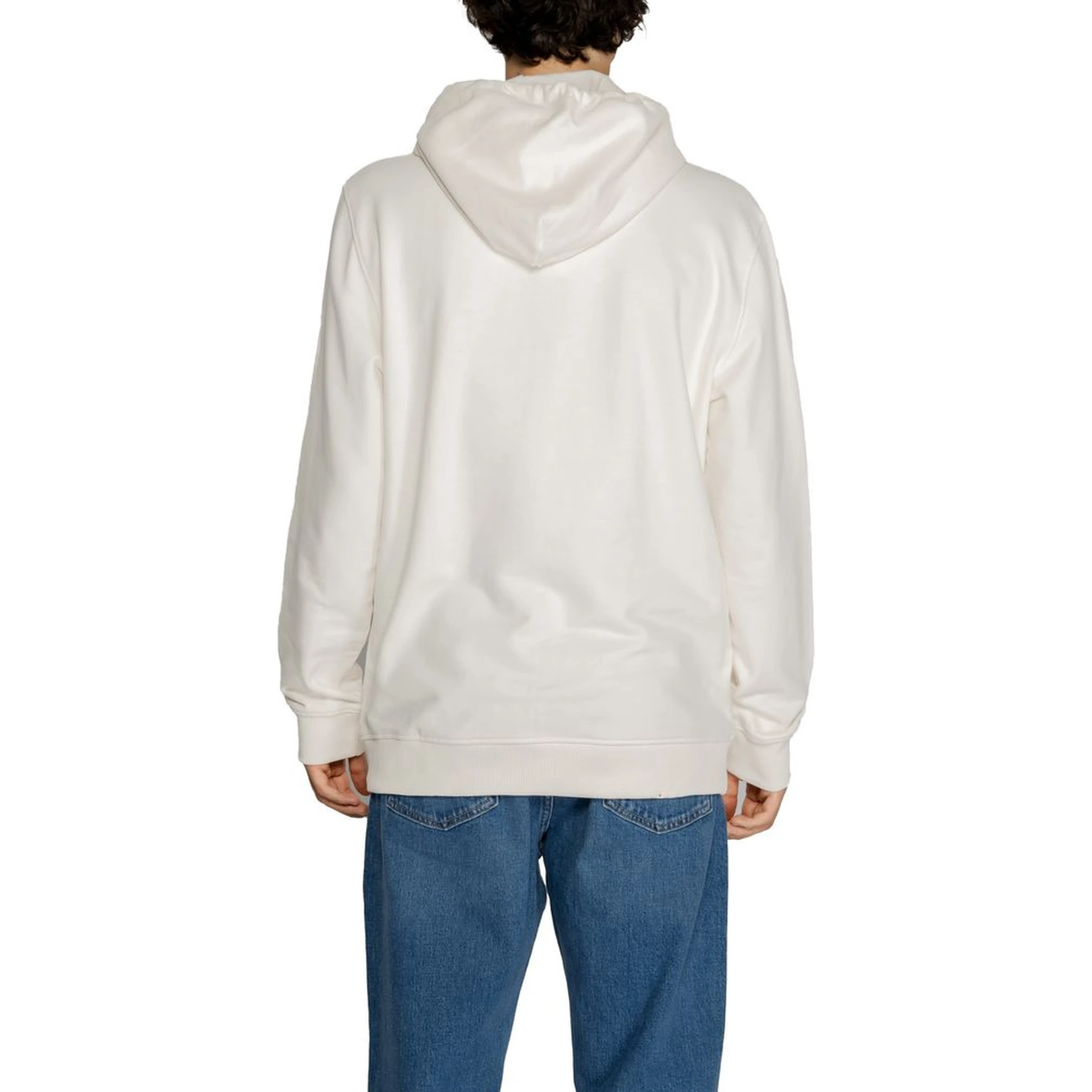 White Cotton Hoodie