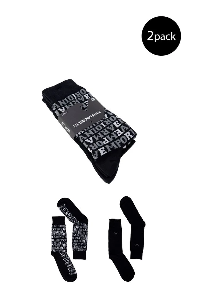 Black Cotton Socks