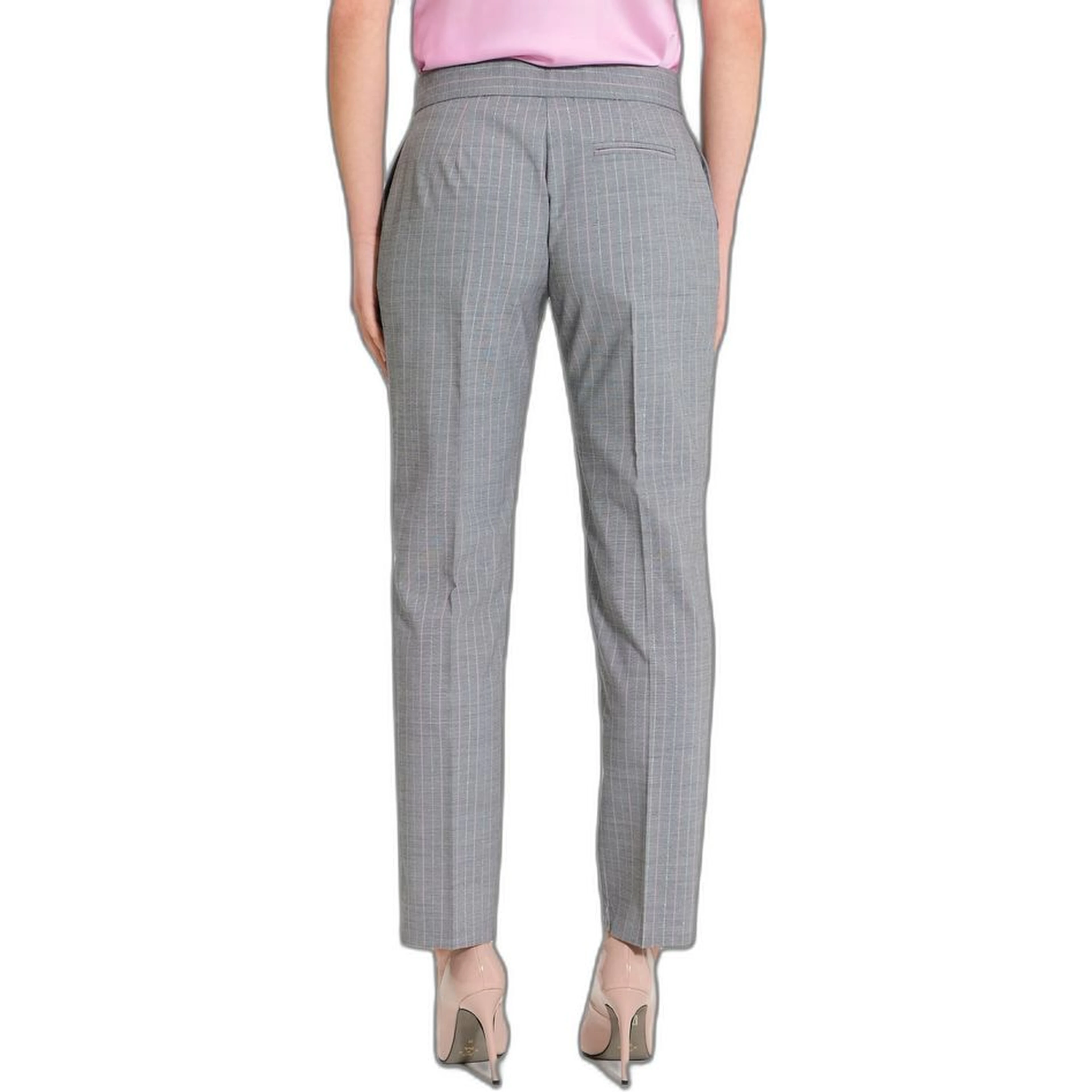 Multicolor Polyester Pants