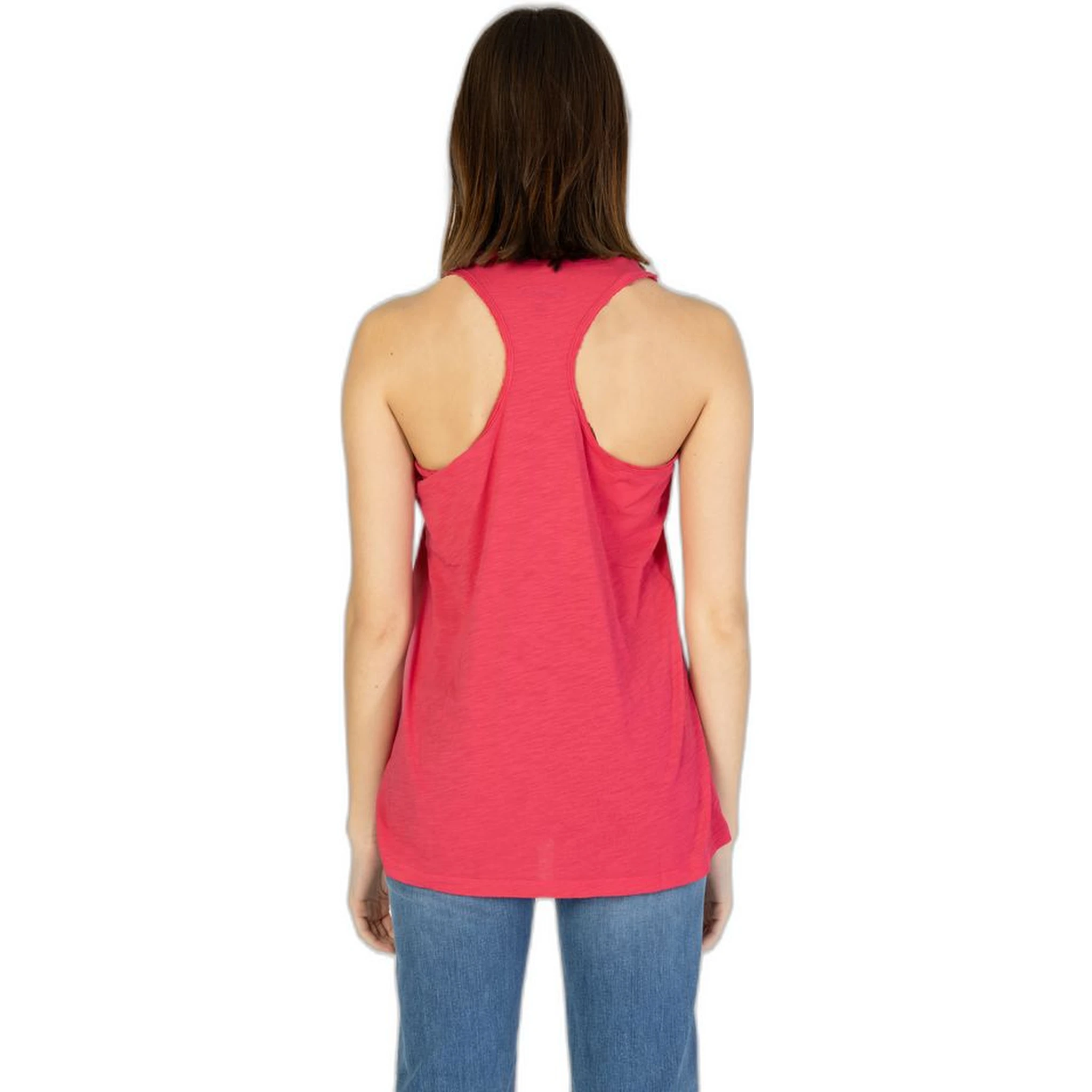 Pink Cotton Tank Tops