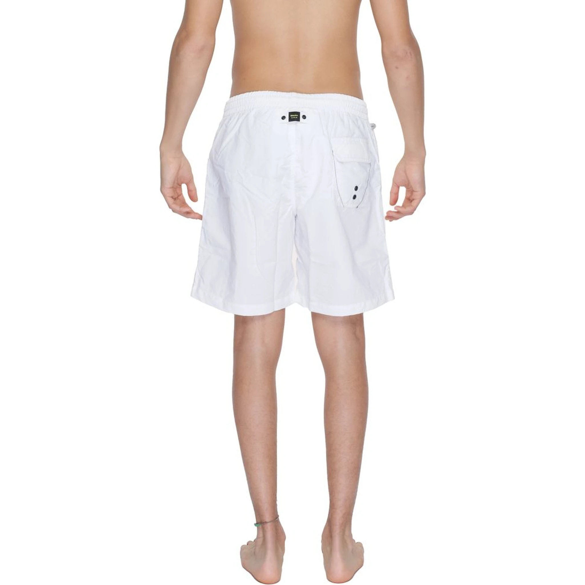 White Polyamide Swim Shorts