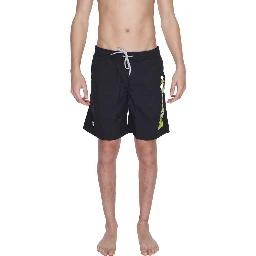 Black Polyamide Swim Shorts