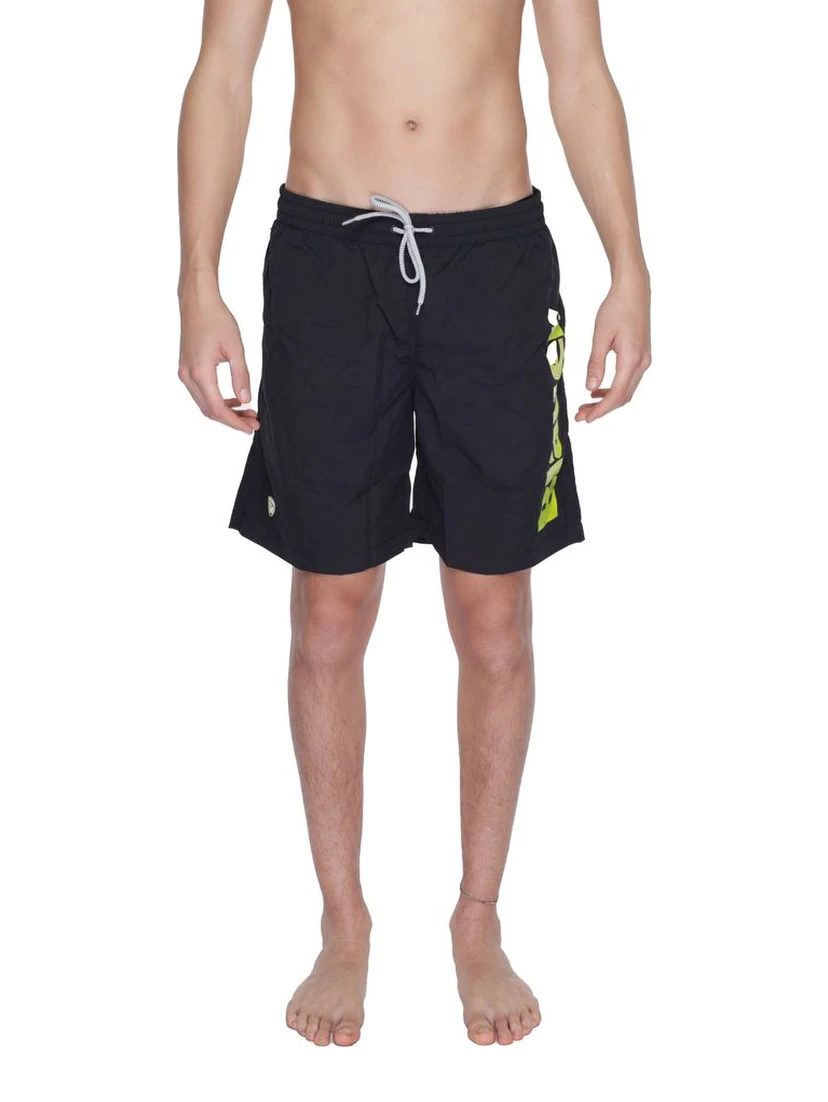 Black Polyamide Swim Shorts