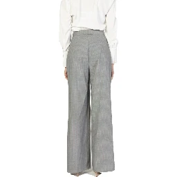 Multicolor Polyester Casual Pants