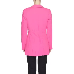 Pink Polyester Blazer