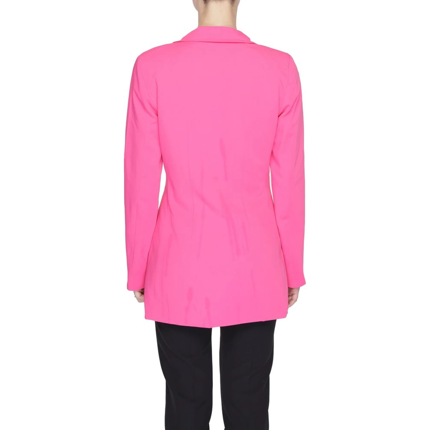 Pink Polyester Blazer
