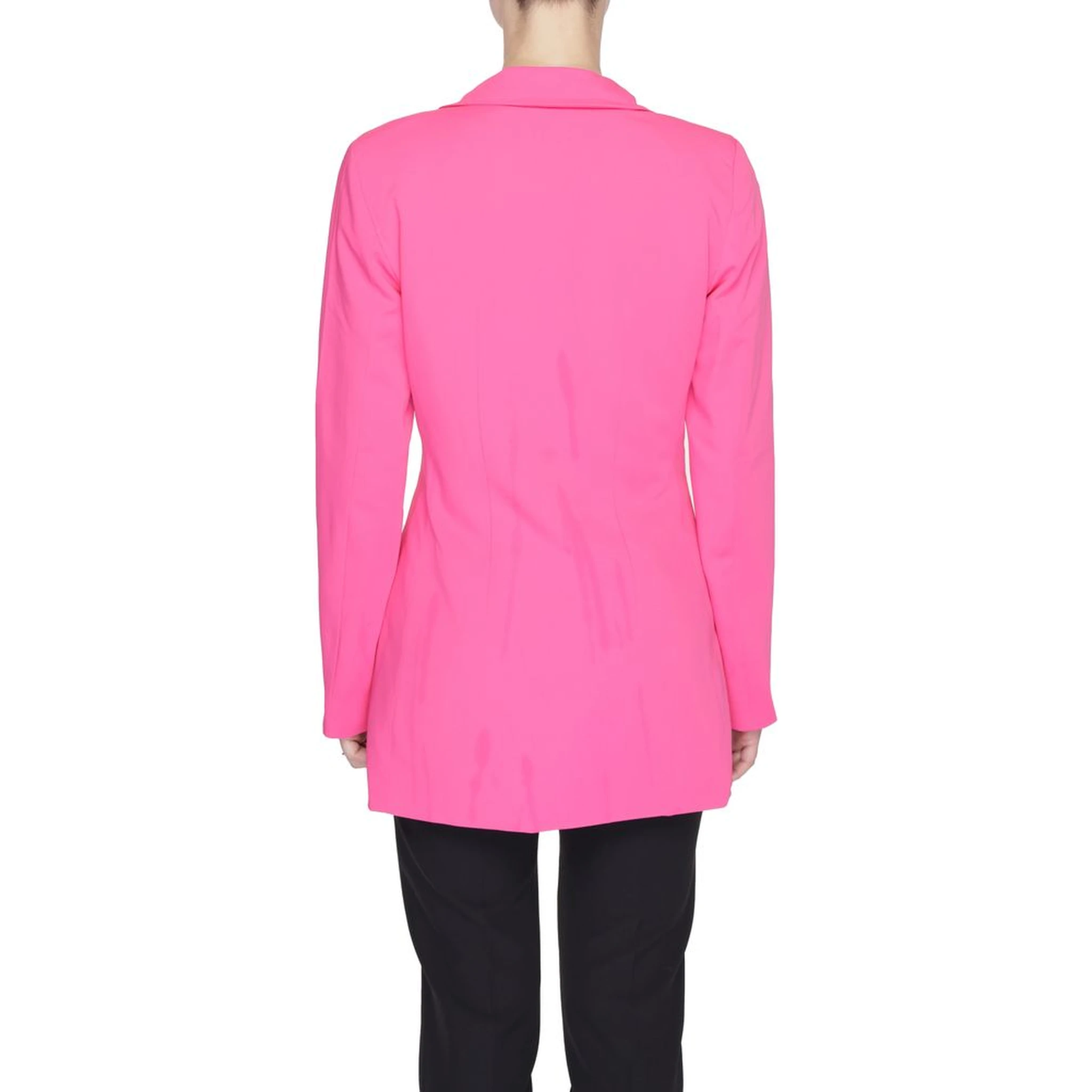 Pink Polyester Blazer