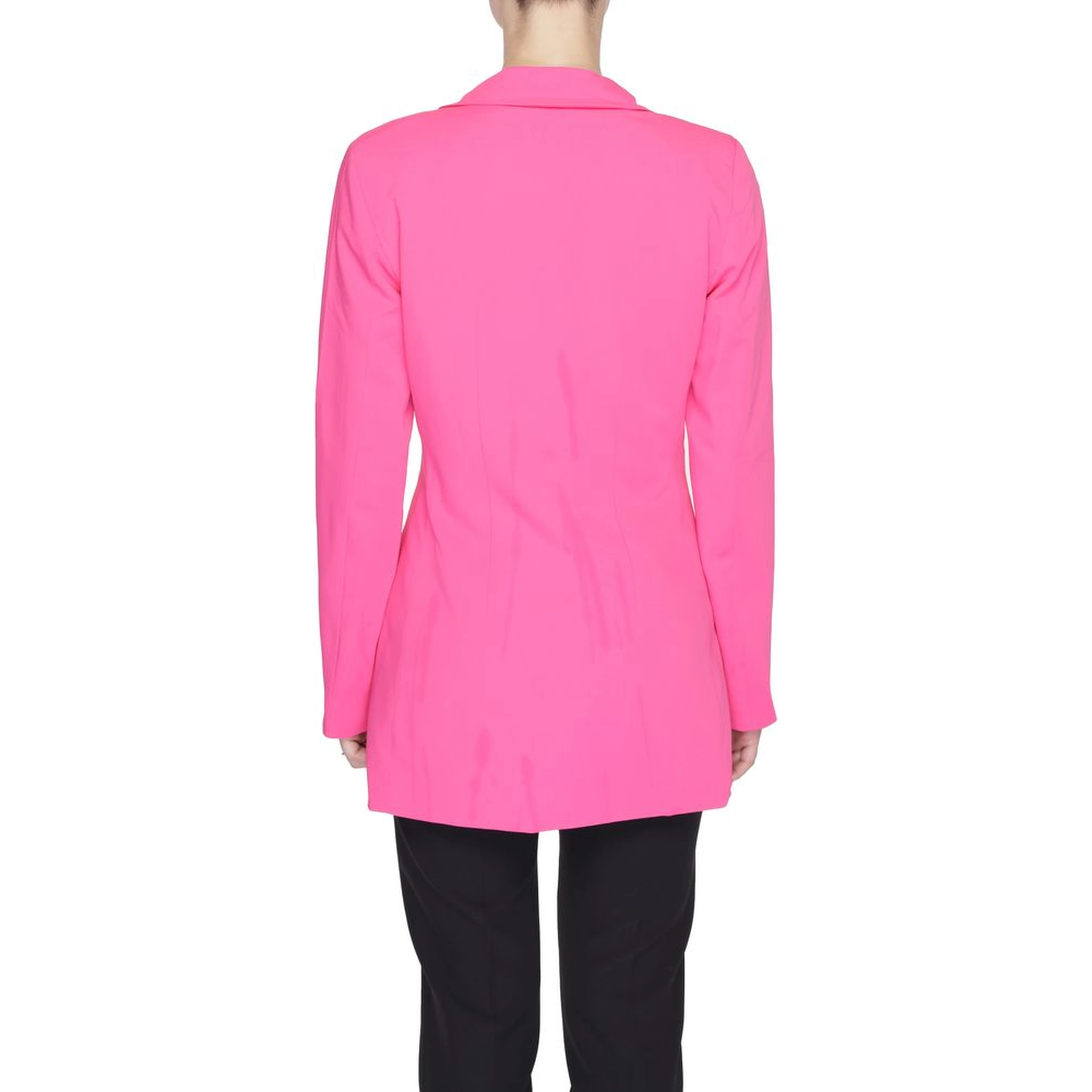 Pink Polyester Blazer